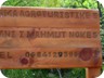 Sign to the agrobusiness, which happened to be our trailhead. We warmly recommend to make use of the business.