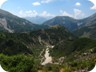 At viewpoint 07 - looking back to the route through the Kuç River