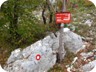 At waypoint 14 - an alternative to climbing Goli Vrh
