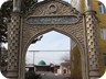 The entrance to the Khazrat-i-Shokh mausoleum might be easily overlooked.