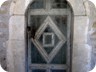 Door (locked) of Libofshe Church