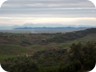 View from Kokomani Winery to Kepi Rodonit and Rumija Mountain (in Montenegro)